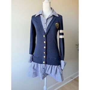 Taylor Swift Vintage xxi Forever 21 Layered Sweater Dress Small